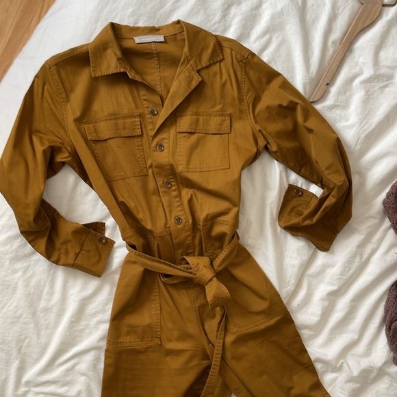 Everlane • ochre jumpsuit - Picture 7 of 8